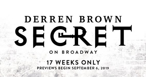 Derren Brown Secret Broadway Tickets