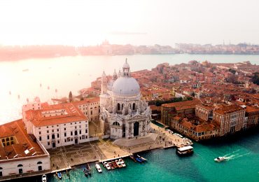 Aerial view of Venice