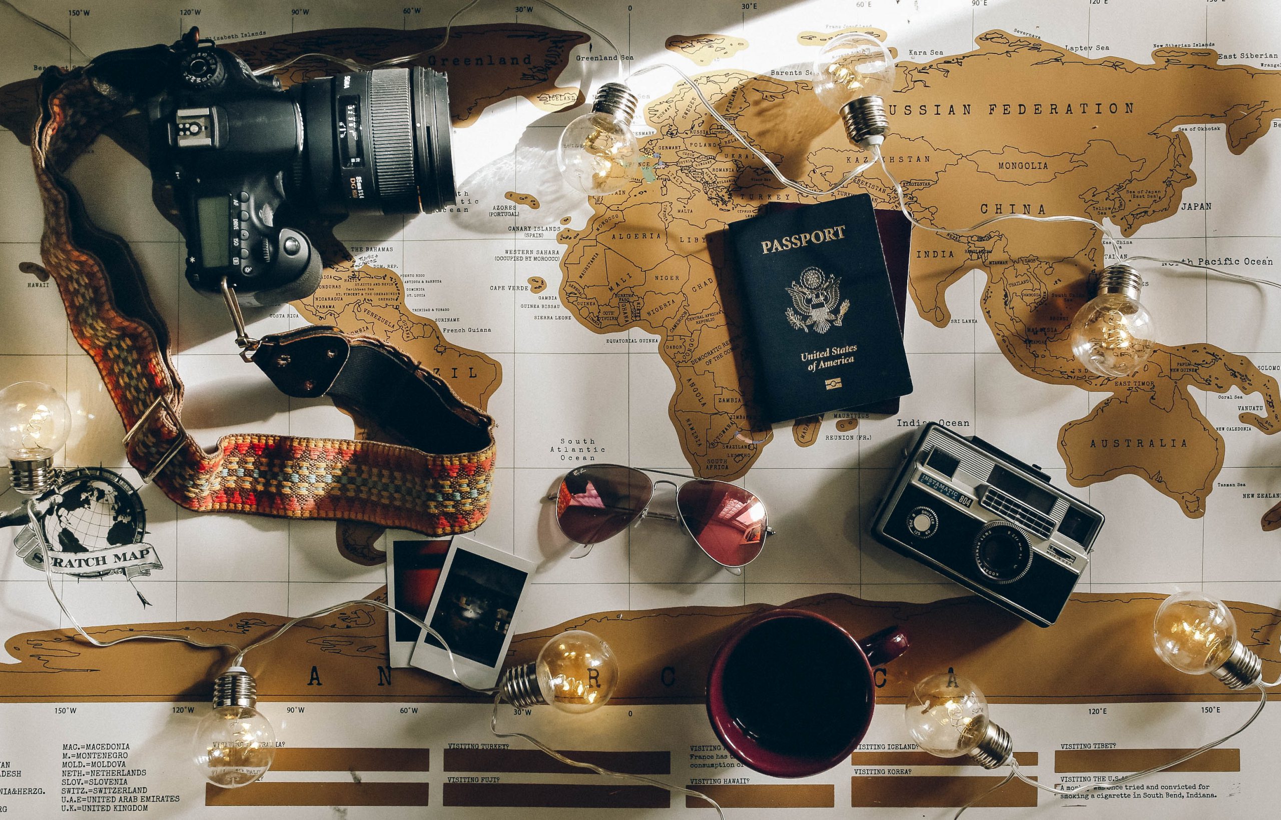 around the world travel hacks